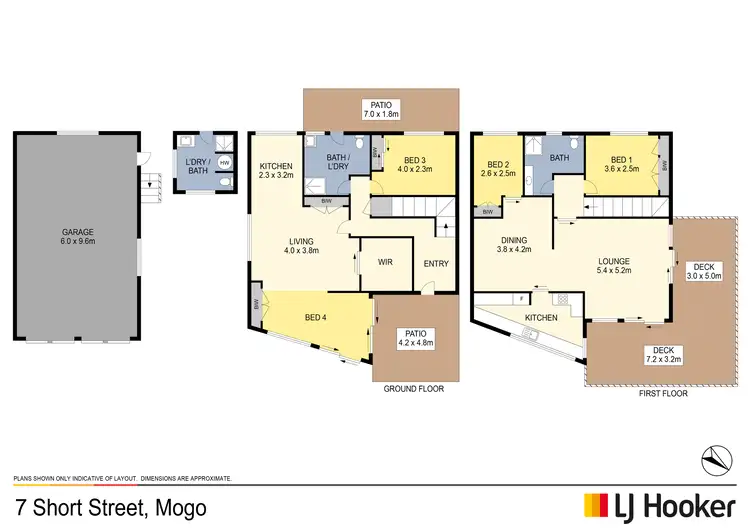 Floorplan of Homely house listing, 7 Short Street, Mogo NSW 2536