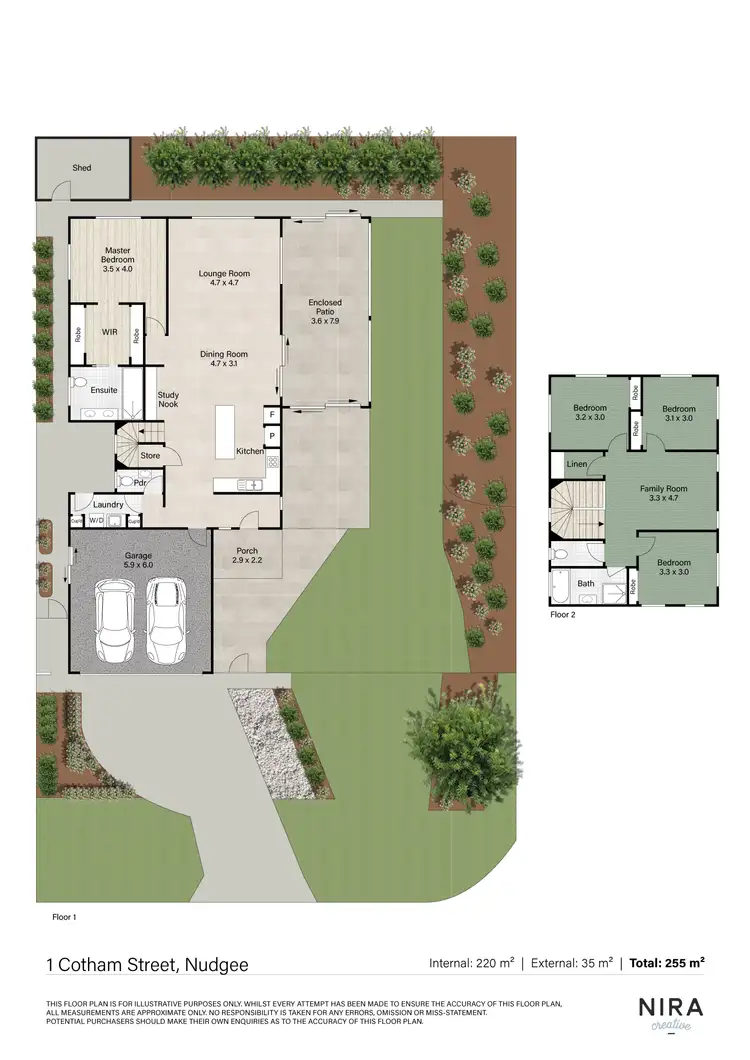 Floorplan of Homely house listing, 1 Cotham Street, Nudgee QLD 4014