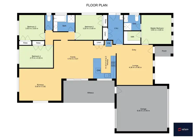 Floorplan of Homely house listing, 6 Nighthawk Road, Tarneit VIC 3029