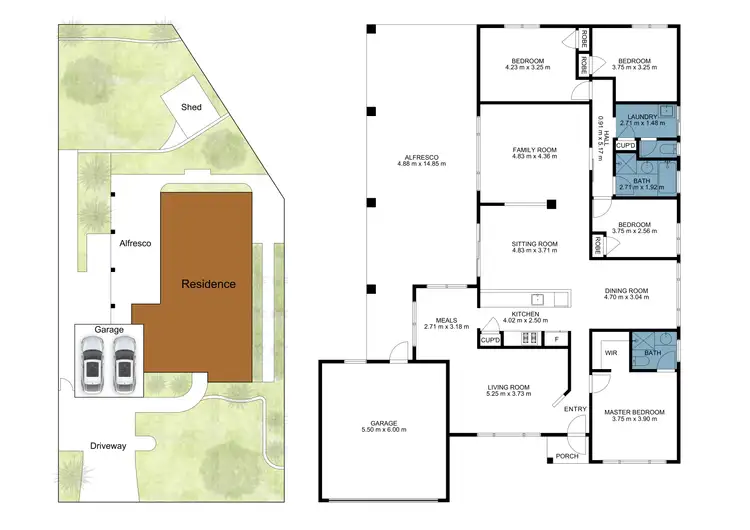 Floorplan of Homely house listing, 3 Redfox Crescent, Huntingdale WA 6110