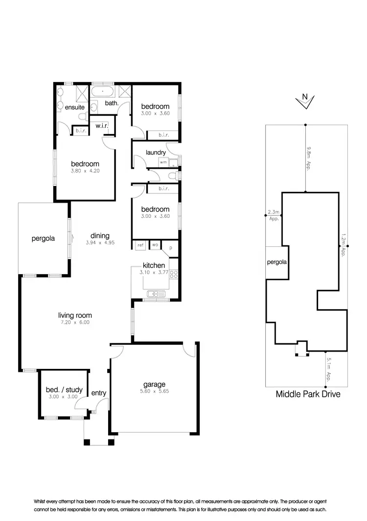 Floorplan of Homely house listing, 89 Middle Park Drive, Sanctuary Lakes VIC 3030