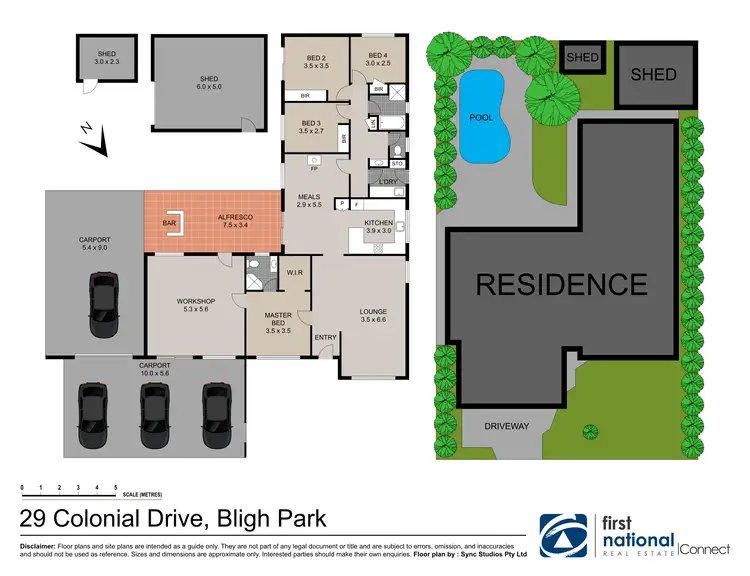 Floorplan of Homely house listing, 29 Colonial Drive, Bligh Park NSW 2756
