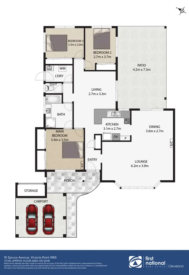Floorplan of Homely house listing, 15 Spruce Avenue, Victoria Point QLD 4165