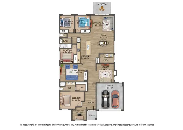 Floorplan of Homely house listing, 37 Eagleridge Promenade, Tarneit VIC 3029