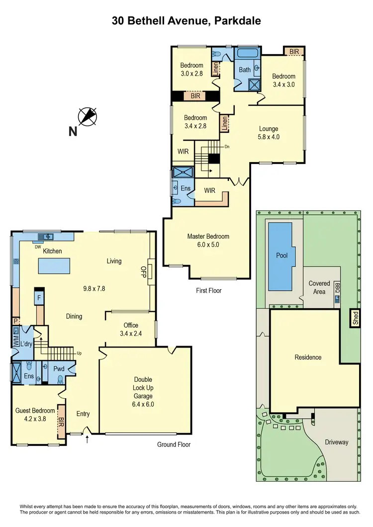 Floorplan of Homely house listing, 30 Bethell Avenue, Parkdale VIC 3195