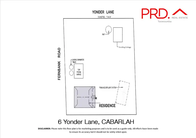 Floorplan of Homely house listing, 6 Yonder Lane, Cabarlah QLD 4352