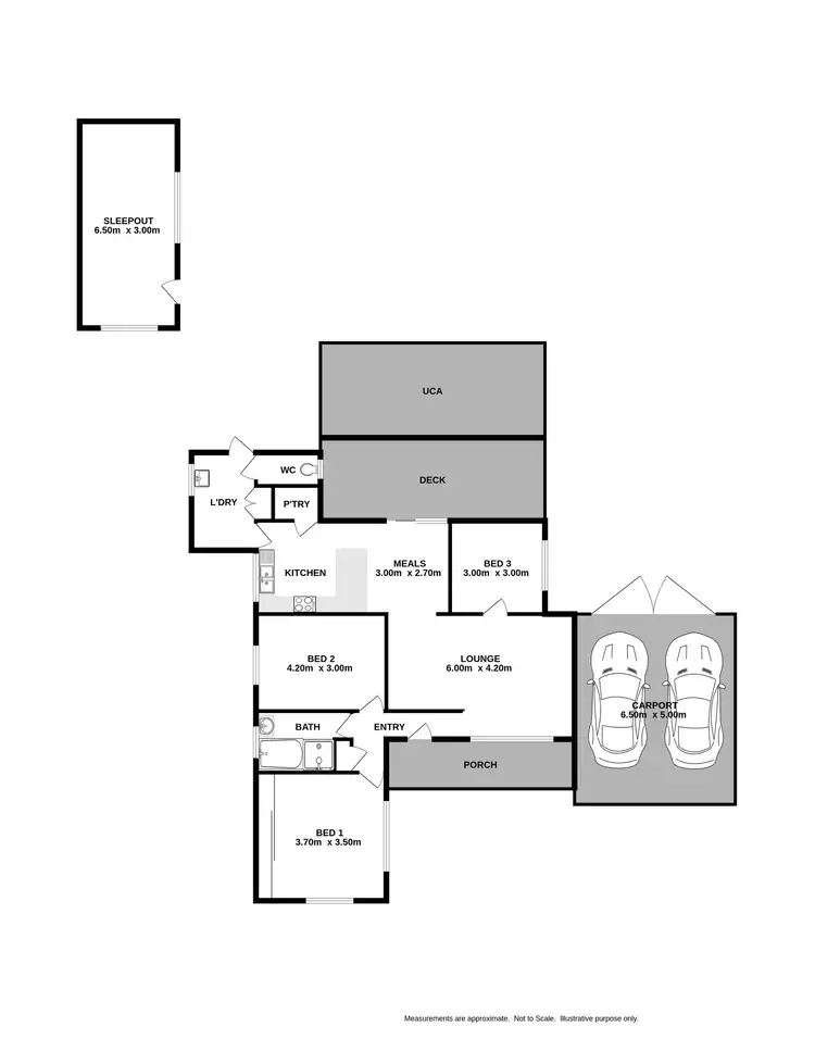 Floorplan of Homely house listing, 12 Wattle Street, Culcairn NSW 2660