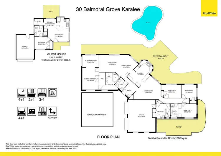 Floorplan of Homely house listing, 30 Balmoral Grove, Karalee QLD 4306