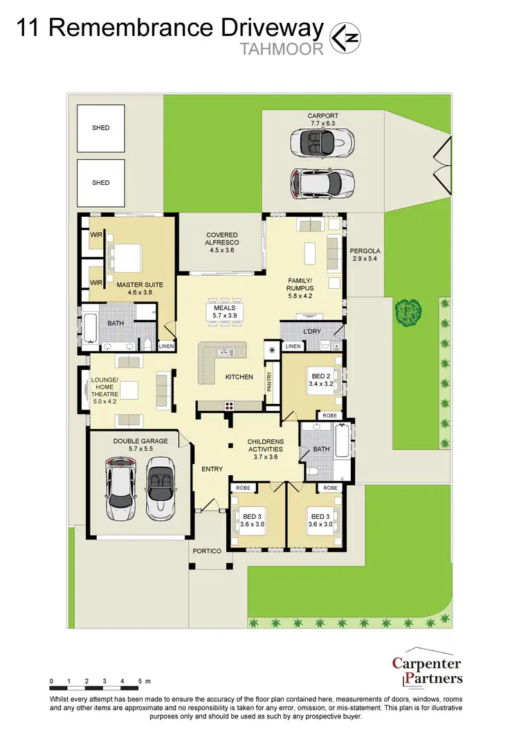 Floorplan of Homely house listing, 11 Remembrance Drive, Tahmoor NSW 2573
