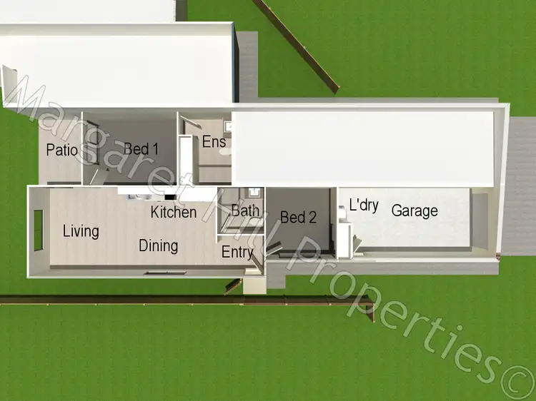 Floorplan of Homely unit listing, 1/33 Havenside Drive, Garbutt QLD 4814