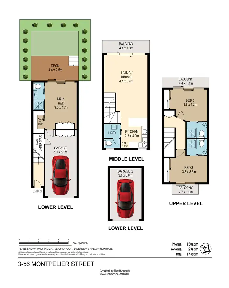 Floorplan of Homely unit listing, 3/56 Montpelier Street, Clayfield QLD 4011
