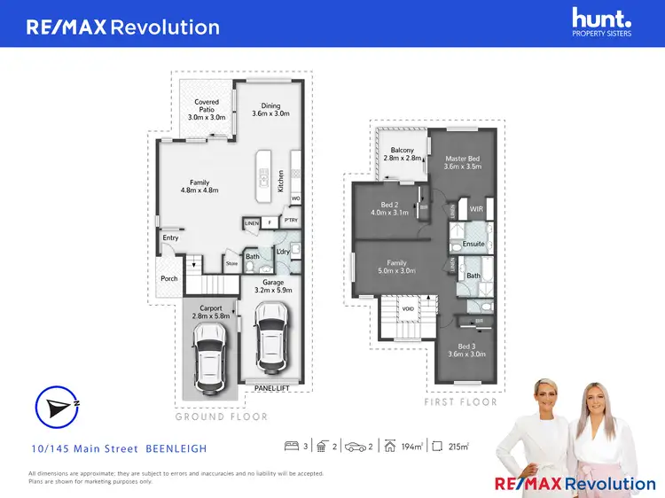 Floorplan of Homely townhouse listing, 10/145 Main Street, Beenleigh QLD 4207