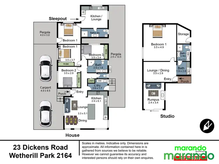 Floorplan of Homely house listing, 23 Dickens Road, Wetherill Park NSW 2164