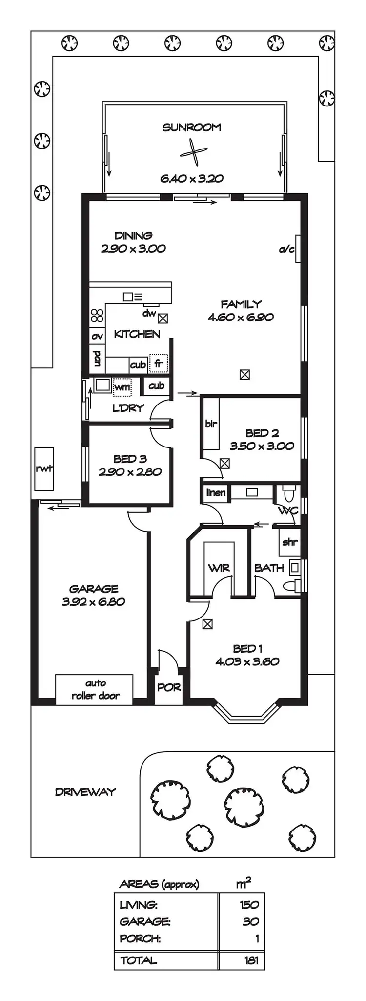 Floorplan of Homely house listing, 30 Jacaranda Drive, Craigmore SA 5114