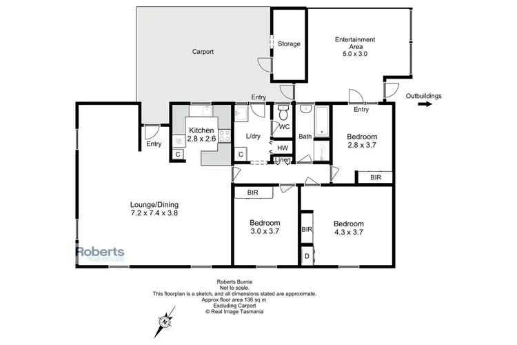 Floorplan of Homely house listing, 20 Beech Drive, Rosebery TAS 7470