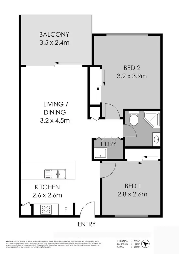 Floorplan of Homely unit listing, 5605/5 Emporio Place, Maroochydore QLD 4558