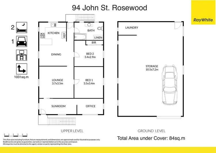 Floorplan of Homely house listing, 94 John Street, Rosewood QLD 4340