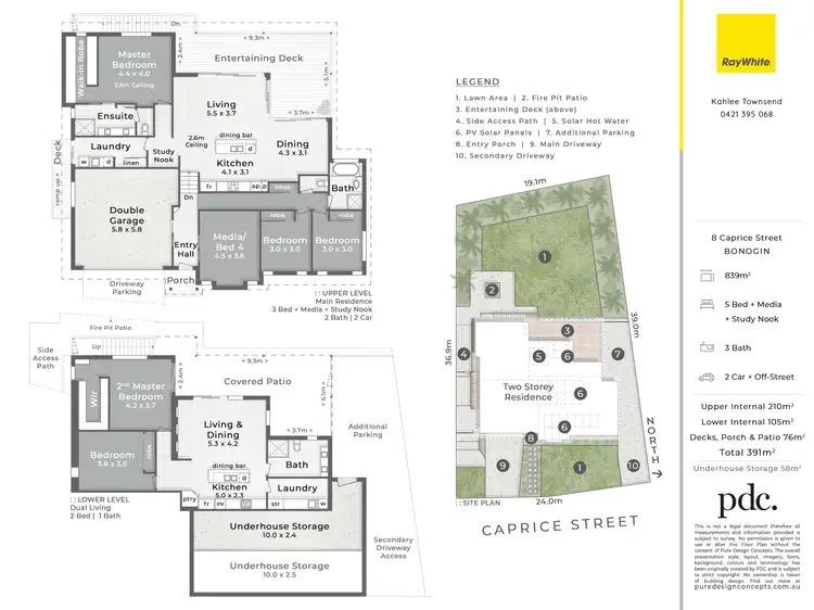 Floorplan of Homely house listing, 8 Caprice Street, Bonogin QLD 4213