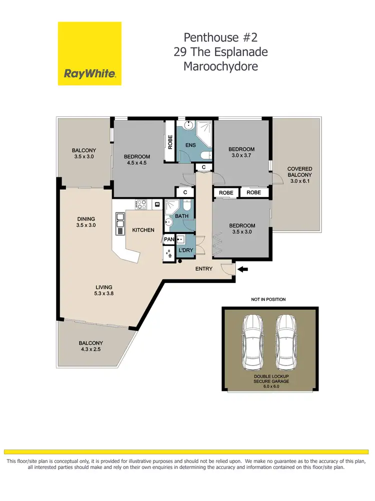 Floorplan of Homely apartment listing, 7/29 The Esplanade, Maroochydore QLD 4558