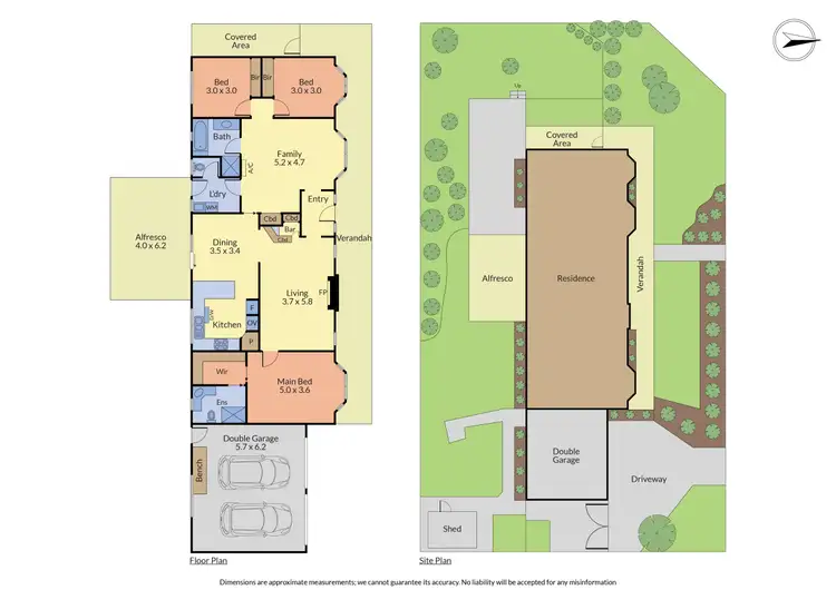 Floorplan of Homely house listing, 4 Karoo Road, Rowville VIC 3178