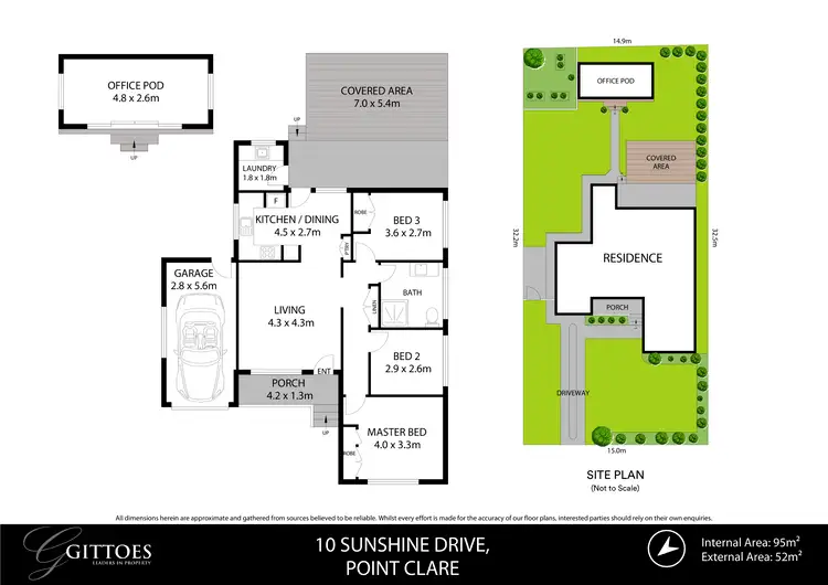 Floorplan of Homely house listing, 10 Sunshine Drive, Point Clare NSW 2250