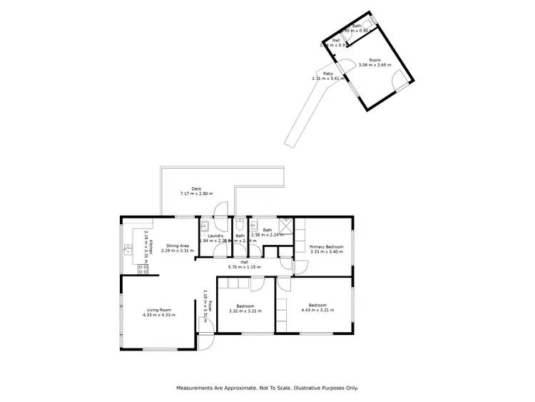 Floorplan of Homely house listing, 80 Albert Street, Horsham VIC 3400