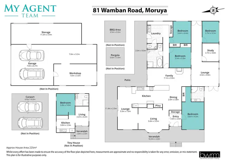 Floorplan of Homely house listing, 81 Wamban Road, Moruya NSW 2537