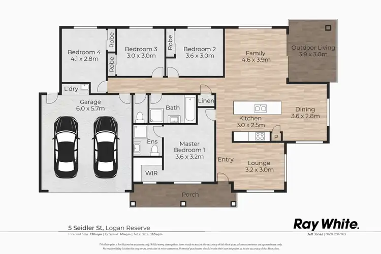 Floorplan of Homely house listing, 5 Seidler Street, Logan Reserve QLD 4133