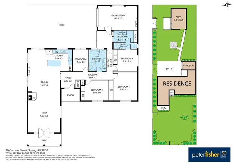 Floorplan of Homely house listing, 36 Carcoar Street, Spring Hill NSW 2800