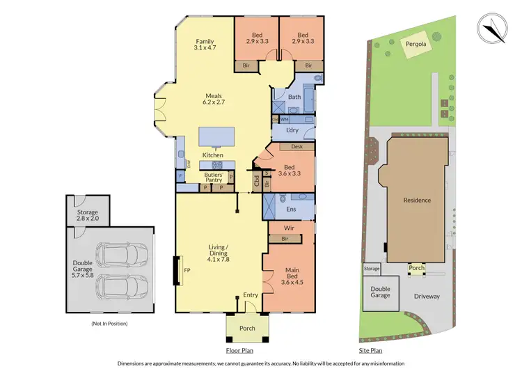 Floorplan of Homely house listing, 12 Tara Close, Rowville VIC 3178