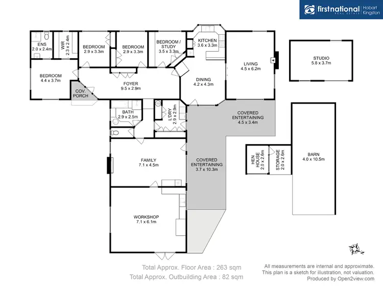 Floorplan of Homely house listing, 40 Nierinna Road, Margate TAS 7054