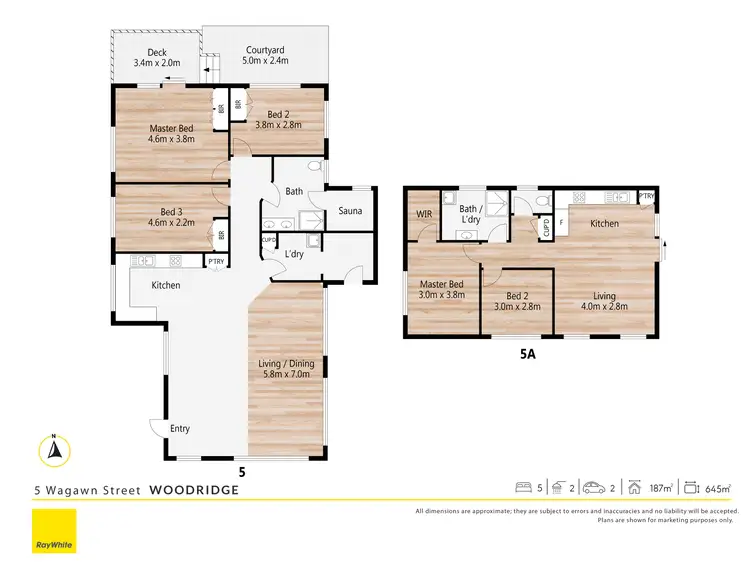 Floorplan of Homely house listing, 5 Wagawn Street, Woodridge QLD 4114