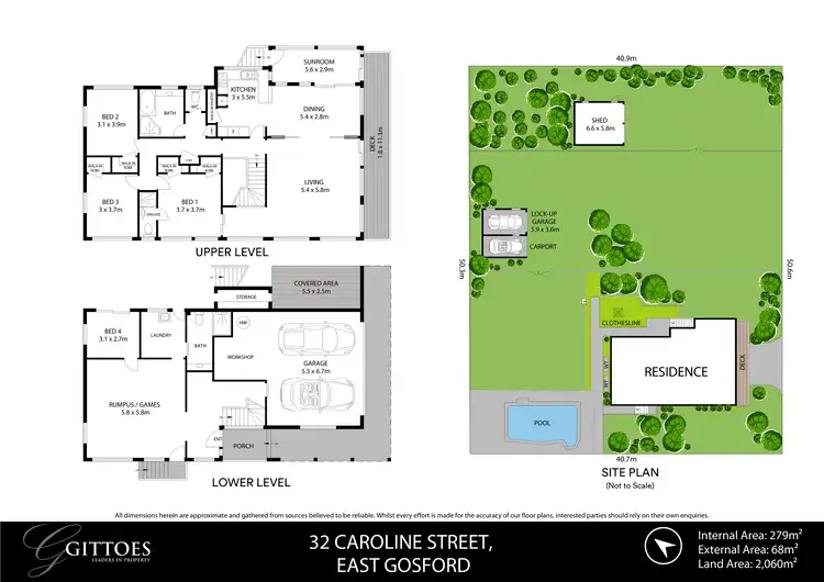 Floorplan of Homely house listing, 32 Caroline Street, East Gosford NSW 2250