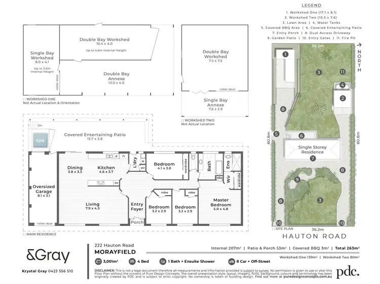 Floorplan of Homely house listing, 222 Hauton Road, Morayfield QLD 4506