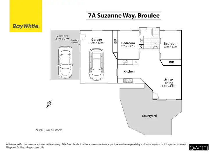 Floorplan of Homely house listing, 7A Suzanne Way, Broulee NSW 2537