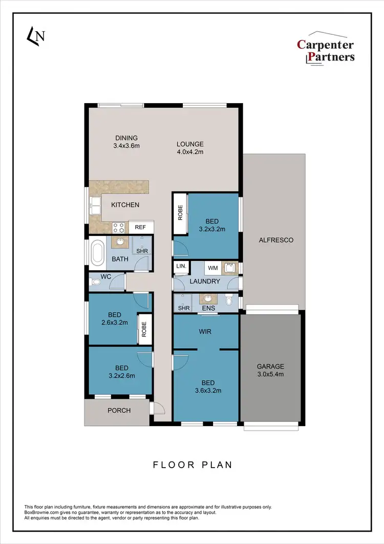 Floorplan of Homely house listing, 333A Thirlmere Way, Thirlmere NSW 2572