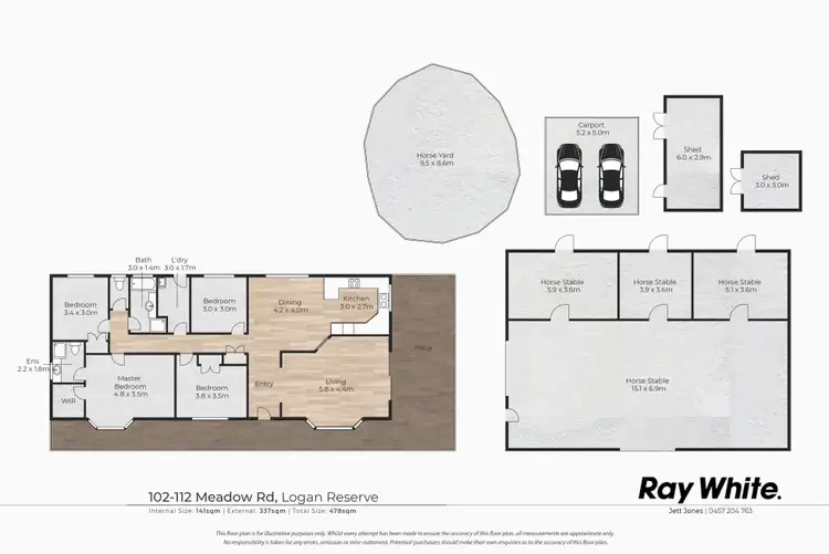 Floorplan of Homely house listing, 102-112 Meadow road, Logan Reserve QLD 4133