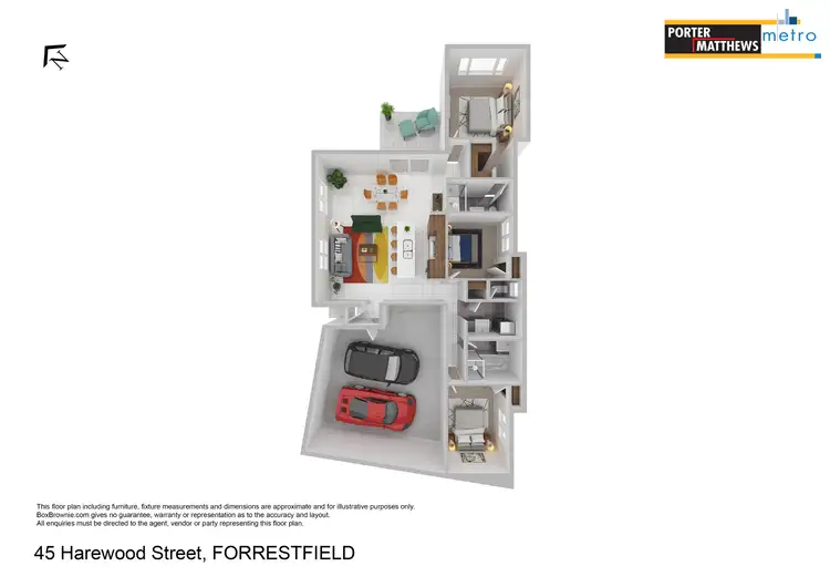 Floorplan of Homely house listing, 45 Harewood Street, Forrestfield WA 6058