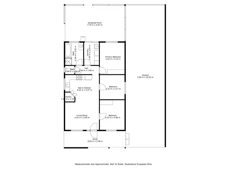 Floorplan of Homely house listing, 18 Cromie Street, Murtoa VIC 3390