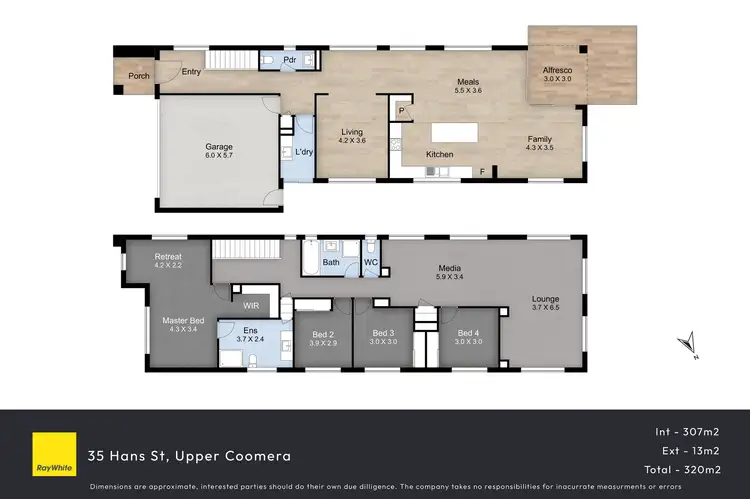 Floorplan of Homely house listing, 35 Hans Street, Upper Coomera QLD 4209