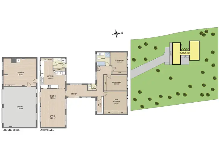 Floorplan of Homely house listing, 5095 South Gippsland Hwy, Toora VIC 3962