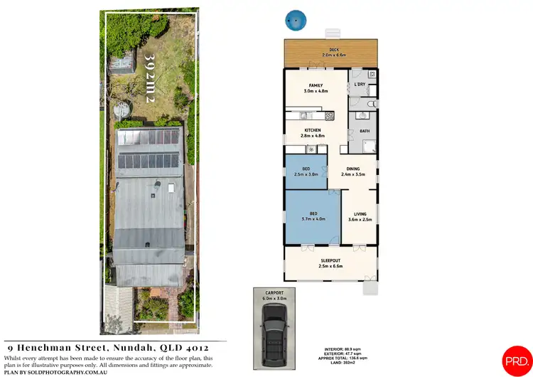 Floorplan of Homely house listing, 9 Henchman St, Nundah QLD 4012