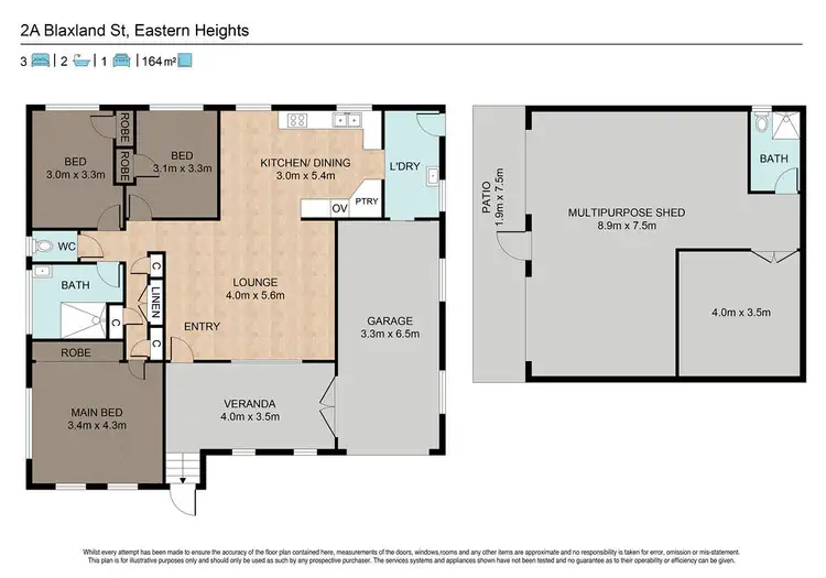 Floorplan of Homely house listing, 2A Blaxland Street, Eastern Heights QLD 4305