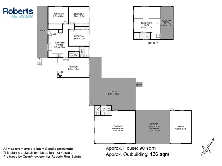 Floorplan of Homely house listing, 95 Dolphin Sands Road, Dolphin Sands TAS 7190