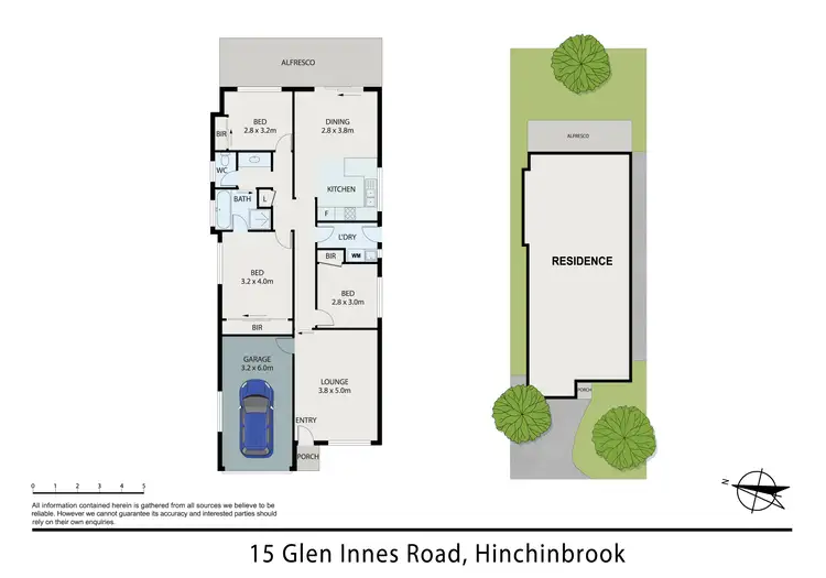 Floorplan of Homely house listing, 15 Glen Innes Road, Hinchinbrook NSW 2168