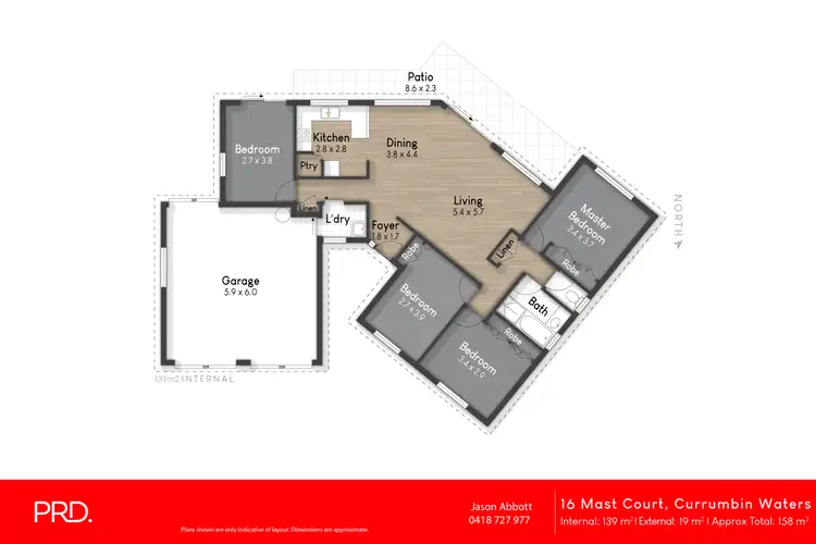 Floorplan of Homely house listing, 16 Mast Court, Currumbin Waters QLD 4223