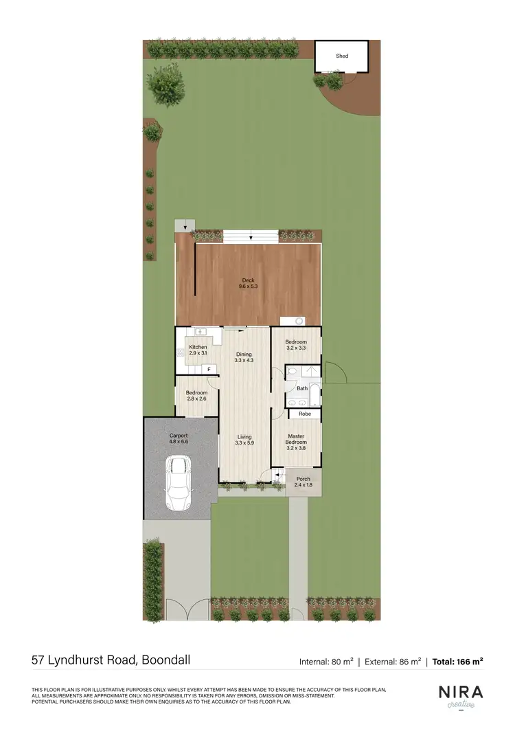 Floorplan of Homely house listing, 57 Lyndhurst Road, Boondall QLD 4034