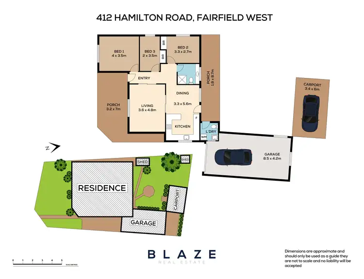 Floorplan of Homely house listing, 412 Hamilton Road, Fairfield West NSW 2165