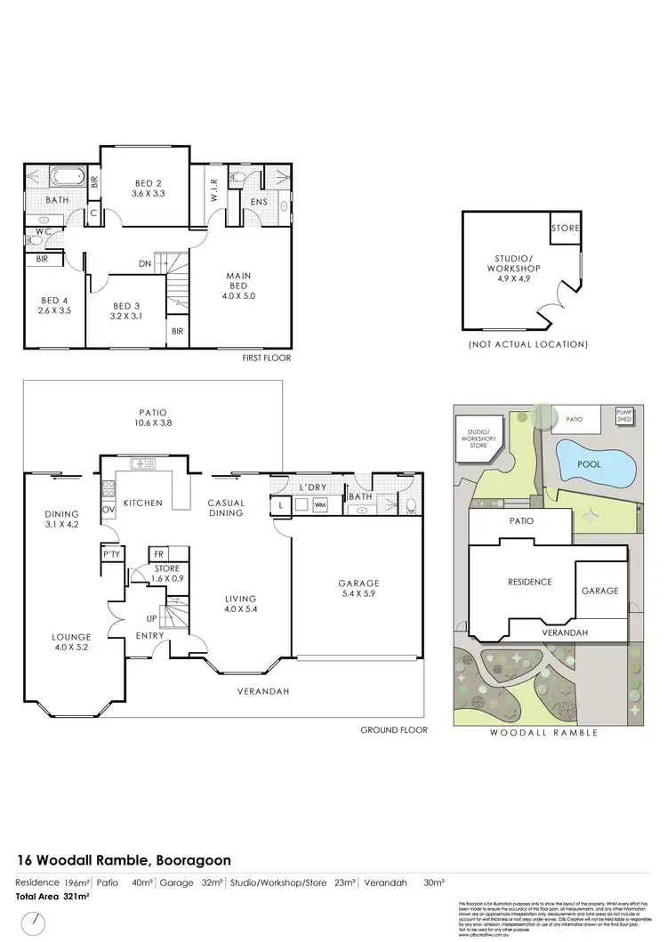 Floorplan of Homely house listing, 16 Woodall Ramble, Booragoon WA 6154