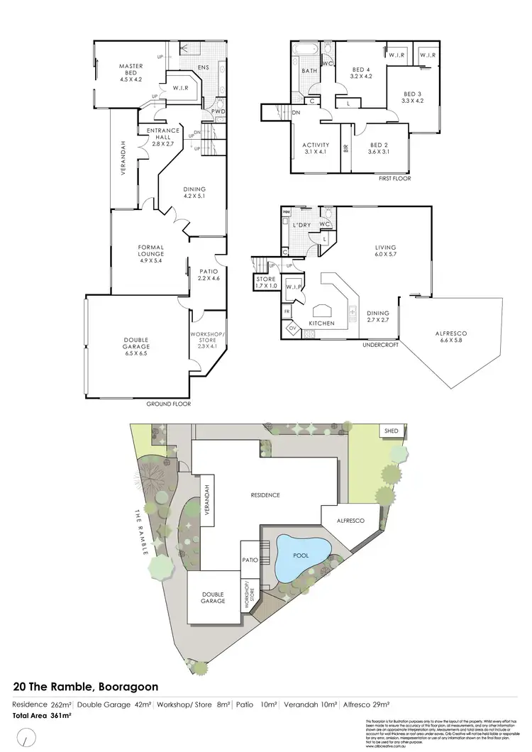 Floorplan of Homely house listing, 20 The Ramble, Booragoon WA 6154